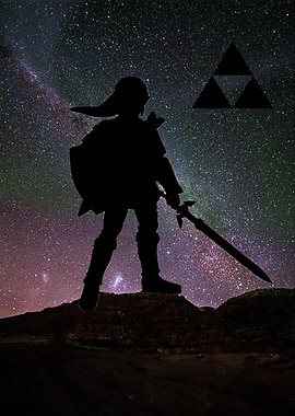 Link in the night sky