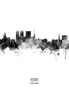 York England Skyline