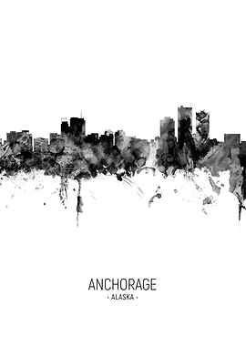 Anchorage Alaska Skyline
