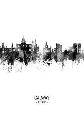 Galway Ireland Skyline