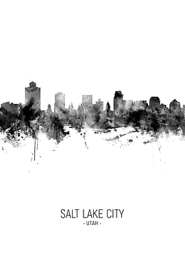 Salt Lake City Skyline