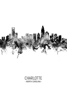 Charlotte NC Skyline