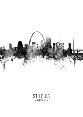 St Louis Missouri Skyline
