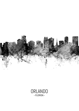 Orlando Florida Skyline
