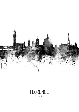 Florence Italy Skyline