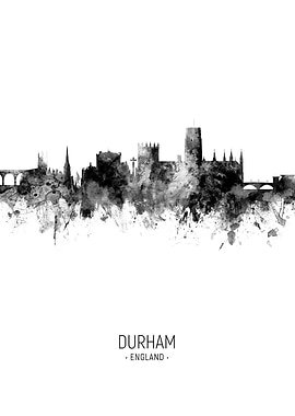 Durham England Skyline