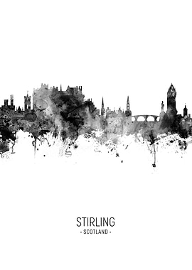 Stirling Scotland Skyline
