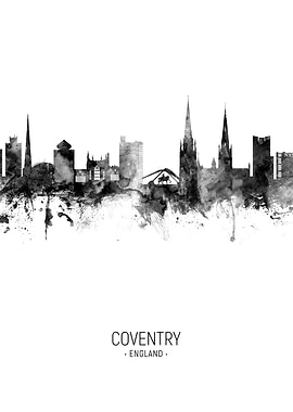 Coventry England Skyline