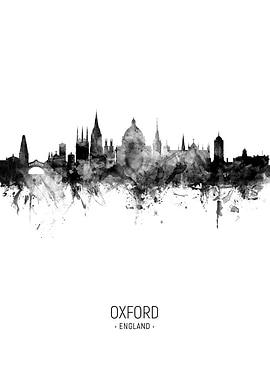 Oxford England Skyline