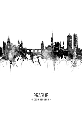 Prague Skyline