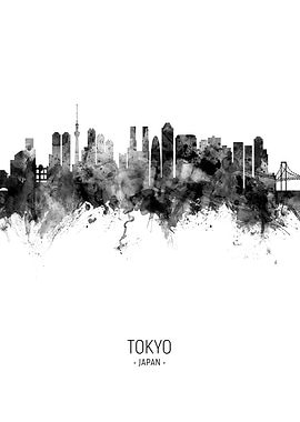 Tokyo Japan Skyline