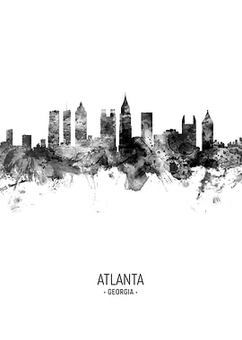 Atlanta Georgia Skyline
