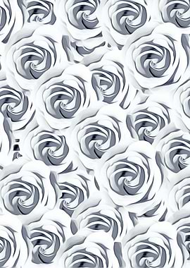rose pattern abstract