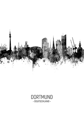 Dortmund Germany Skyline