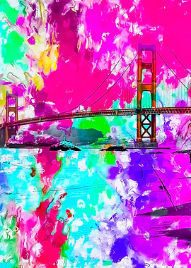 Golden Gate bridge USA