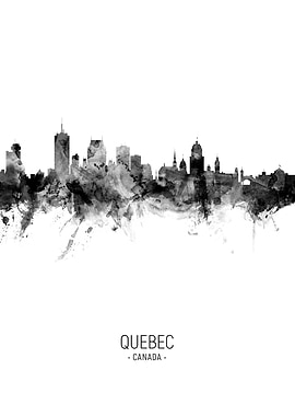 Quebec Canada Skyline