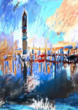 Abstract digital painting