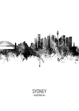 Sydney Australia Skyline