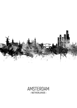 Amsterdam Skyline