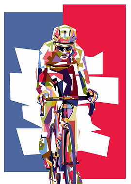 Road Bike Race WPAP Style