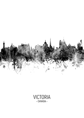 Victoria Canada Skyline