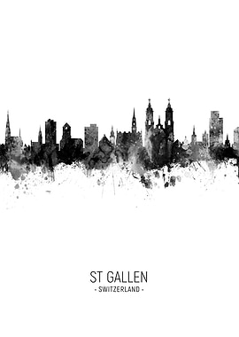 St Gallen Skyline