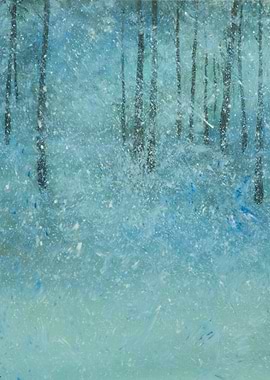 Snowfall In The Woods