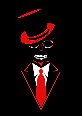 Gentlemen with red hat
