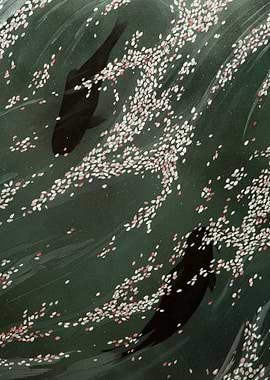Blossom And Carp