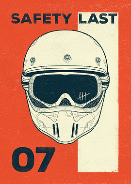 Retro Motorcycle Helmet