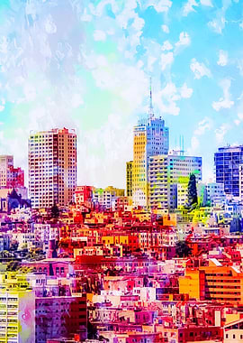 city of San Francisco USA