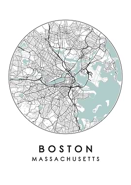 Boston City Map