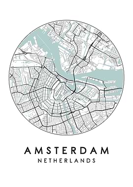 Amsterdam City Map