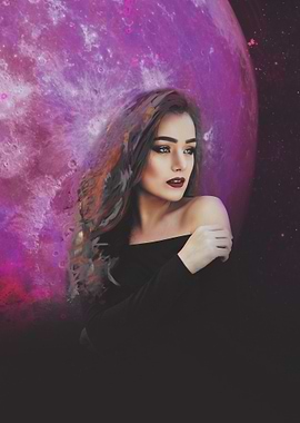 Rose in the blackness