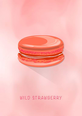 Macaron Wild Strawberry