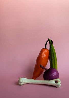 Vegetals with a bone