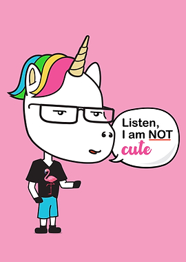 Not cute unicorn