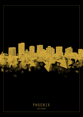 Phoenix skyline gold