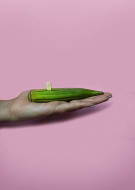 Zucchini with a tooth