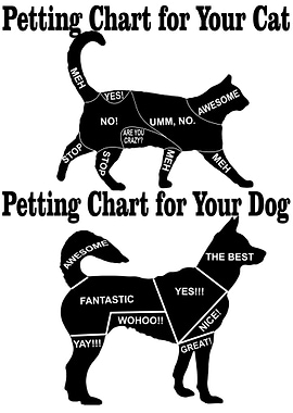 Petting Chart for Cat and