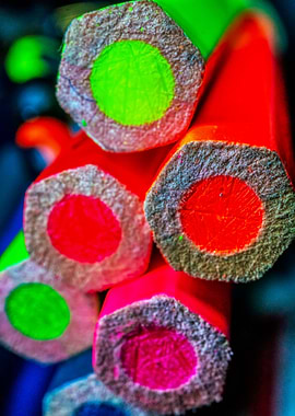 Colored pencils