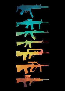 Rainbow guns