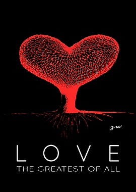 Love Heart Tree Original