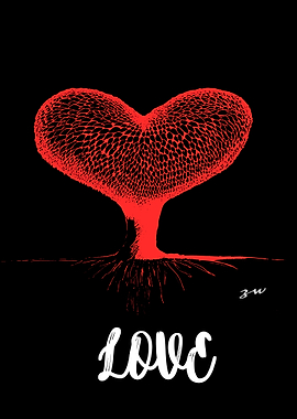 Love Tree Original Art
