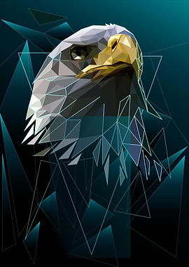 Eagle Head Gopmetric Art