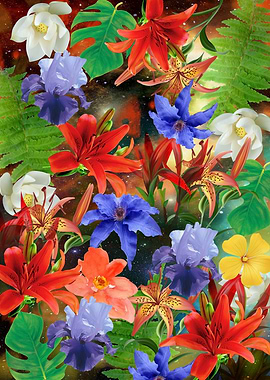 Beautiful floral pattern