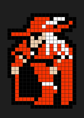 Red Wizard FF1 NES
