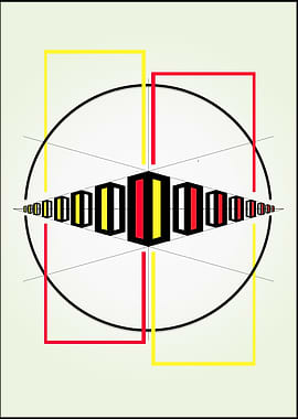 Red yellow Rectangles