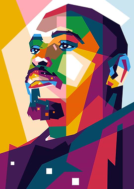 man of WPAP Pop Art