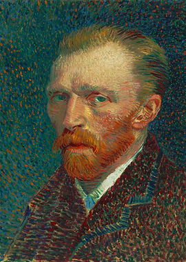 Self Portrait by Van Gogh
